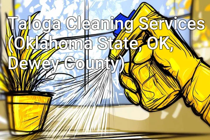 Taloga Cleaning Services (Oklahoma State, OK, Dewey County)