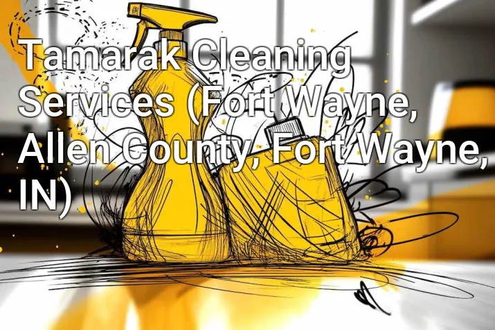 Tamarak Cleaning Services (Fort Wayne, Allen County, Fort Wayne, IN)