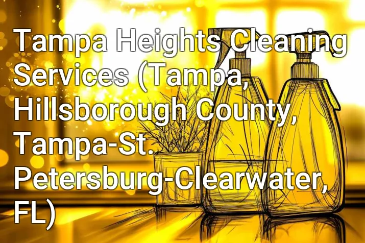 Tampa Heights Cleaning Services (Tampa, Hillsborough County, Tampa-St. Petersburg-Clearwater, FL)