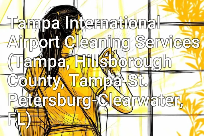 Tampa International Airport Cleaning Services (Tampa, Hillsborough County, Tampa-St. Petersburg-Clearwater, FL)