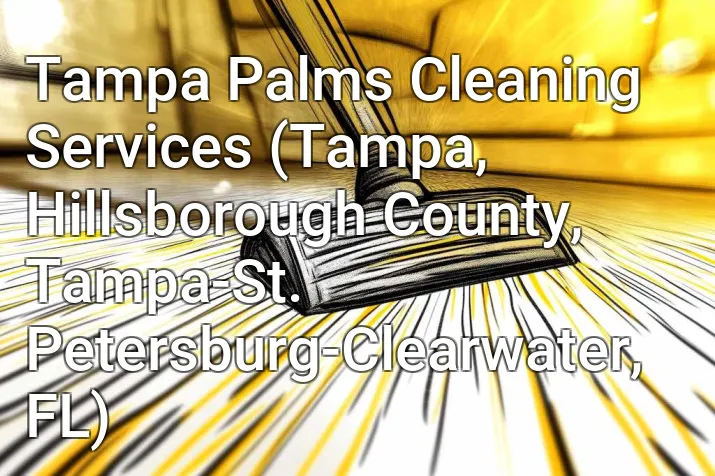 Tampa Palms Cleaning Services (Tampa, Hillsborough County, Tampa-St. Petersburg-Clearwater, FL)