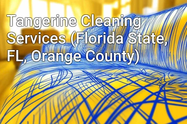Tangerine Cleaning Services (Florida State, FL, Orange County)