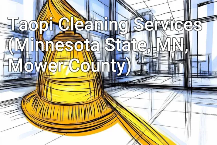 Taopi Cleaning Services (Minnesota State, MN, Mower County)