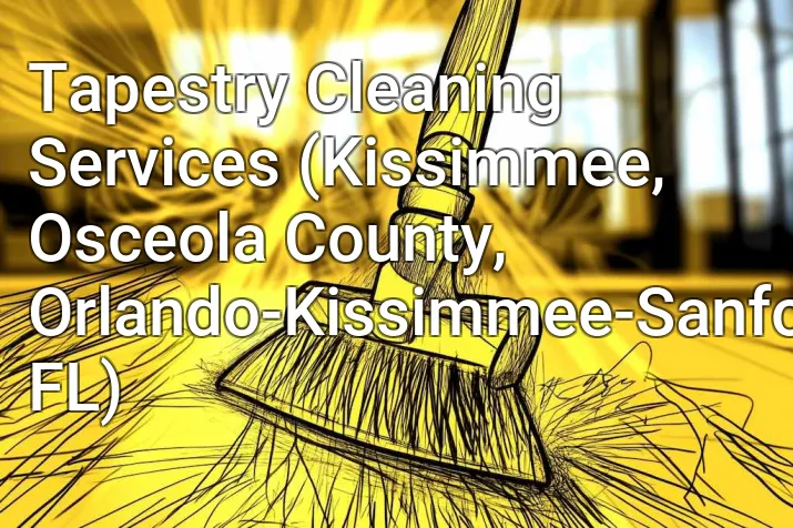 Tapestry Cleaning Services (Kissimmee, Osceola County, Orlando-Kissimmee-Sanford, FL)