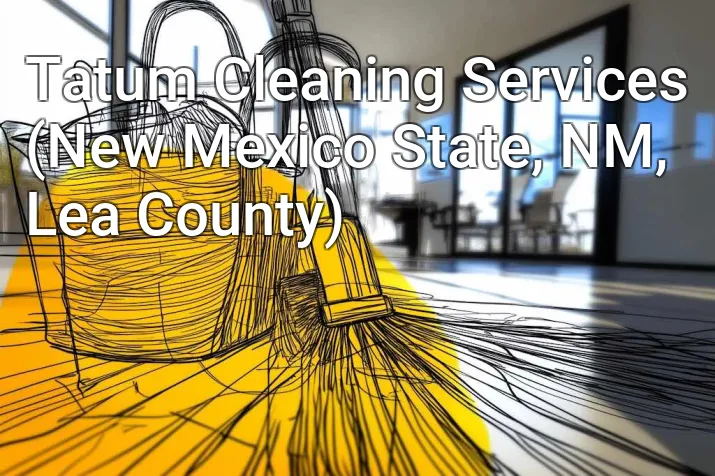 Tatum Cleaning Services (New Mexico State, NM, Lea County)