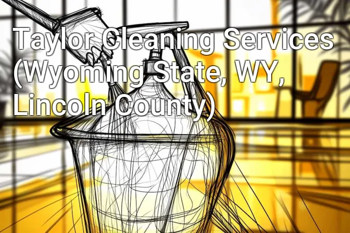 Taylor Cleaning Services (Wyoming State, WY, Lincoln County)