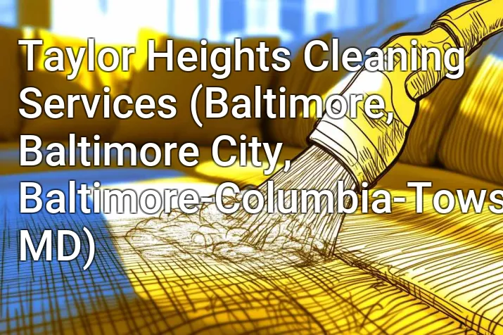 Taylor Heights Cleaning Services (Baltimore, Baltimore City, Baltimore-Columbia-Towson, MD)
