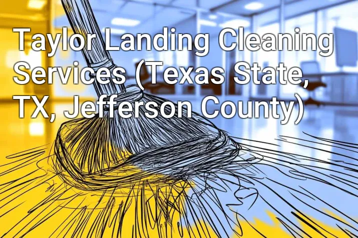 Taylor Landing Cleaning Services (Texas State, TX, Jefferson County)