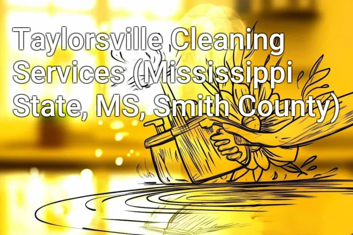 Taylorsville Cleaning Services (Mississippi State, MS, Smith County)