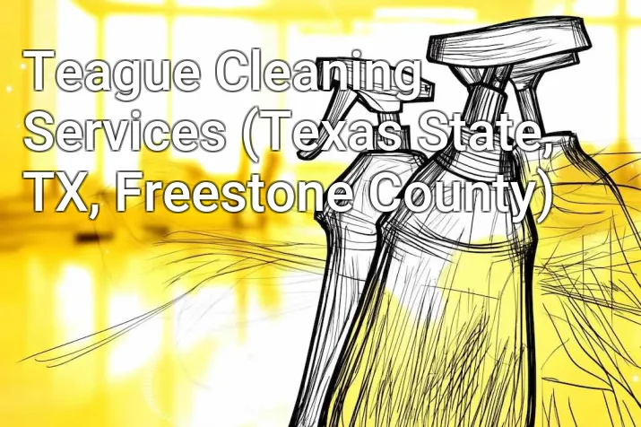 Teague Cleaning Services (Texas State, TX, Freestone County)