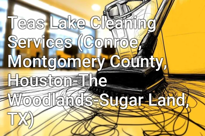 Teas Lake Cleaning Services (Conroe, Montgomery County, Houston-The Woodlands-Sugar Land, TX)