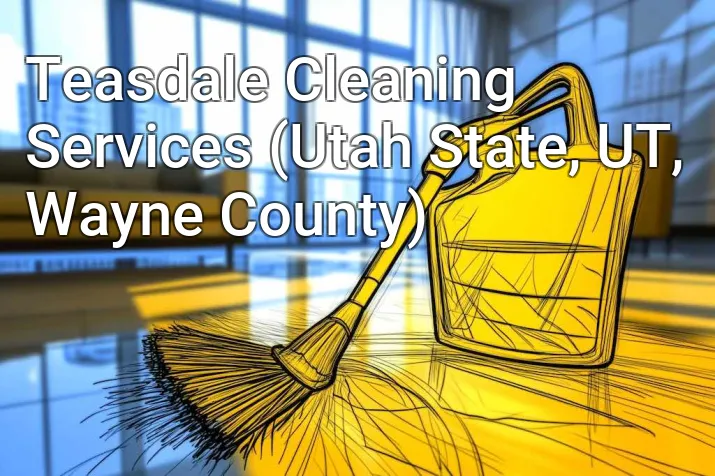 Teasdale Cleaning Services (Utah State, UT, Wayne County)