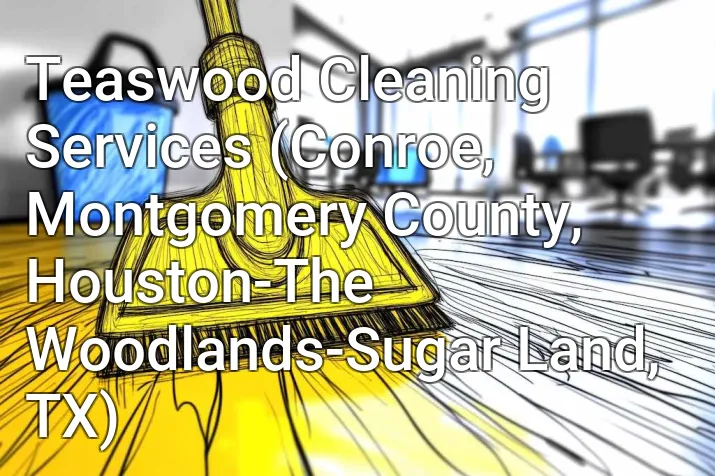 Teaswood Cleaning Services (Conroe, Montgomery County, Houston-The Woodlands-Sugar Land, TX)