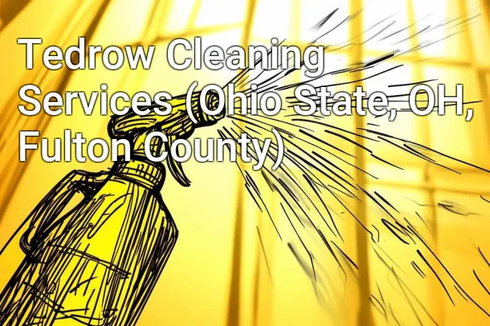 Tedrow Cleaning Services (Ohio State, OH, Fulton County)