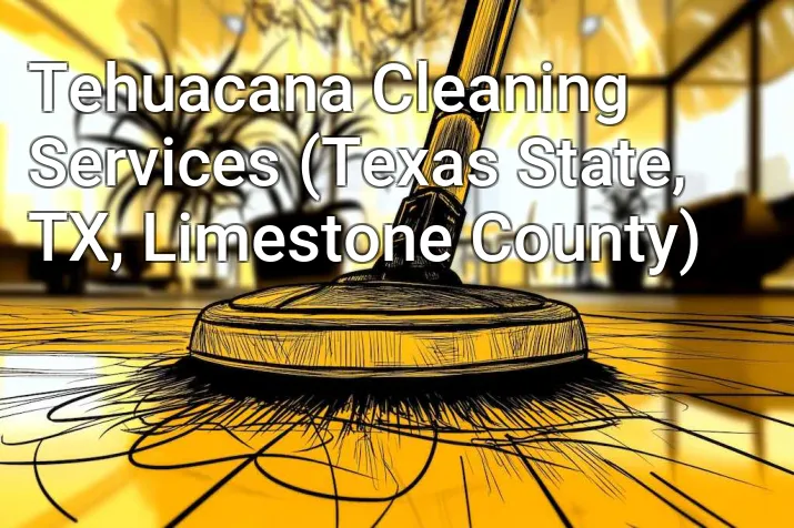 Tehuacana Cleaning Services (Texas State, TX, Limestone County)