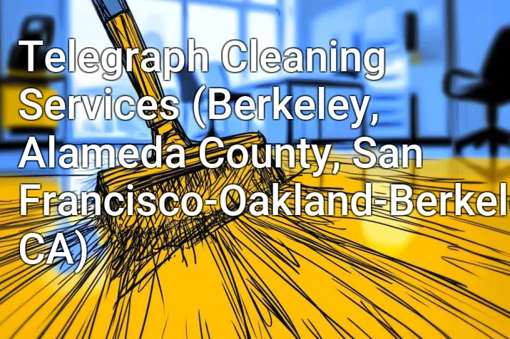 Telegraph Cleaning Services (Berkeley, Alameda County, San Francisco-Oakland-Berkeley, CA)