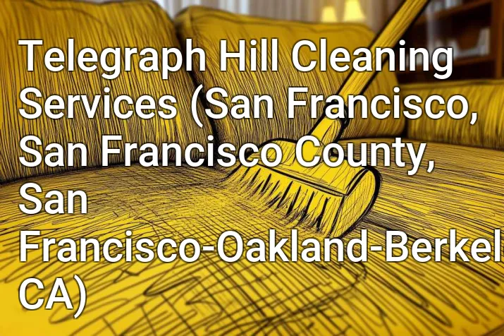 Telegraph Hill Cleaning Services (San Francisco, San Francisco County, San Francisco-Oakland-Berkeley, CA)