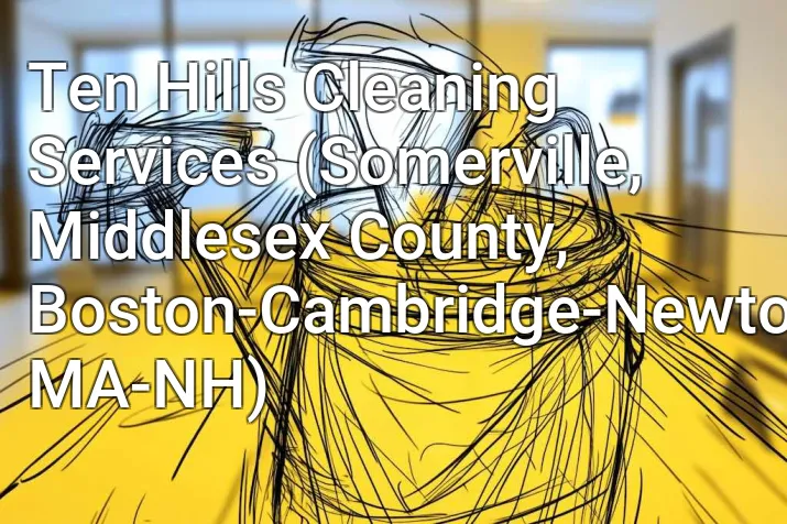 Ten Hills Cleaning Services (Somerville, Middlesex County, Boston-Cambridge-Newton, MA-NH)