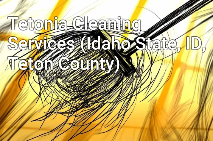 Tetonia Cleaning Services (Idaho State, ID, Teton County)