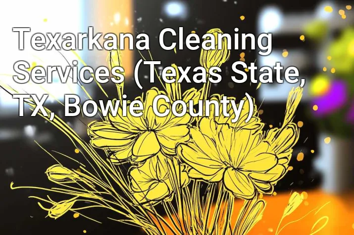 Texarkana Cleaning Services (Texas State, TX, Bowie County)