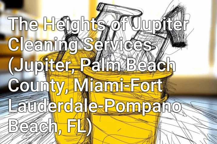 The Heights of Jupiter Cleaning Services (Jupiter, Palm Beach County, Miami-Fort Lauderdale-Pompano Beach, FL)