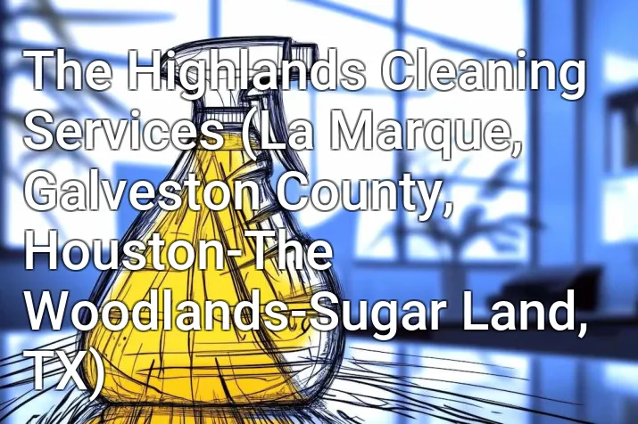 The Highlands Cleaning Services (La Marque, Galveston County, Houston-The Woodlands-Sugar Land, TX)