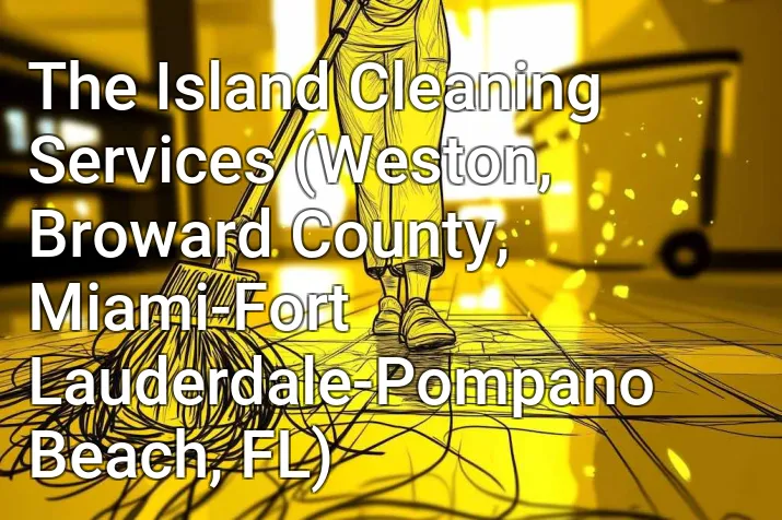 The Island Cleaning Services (Weston, Broward County, Miami-Fort Lauderdale-Pompano Beach, FL)