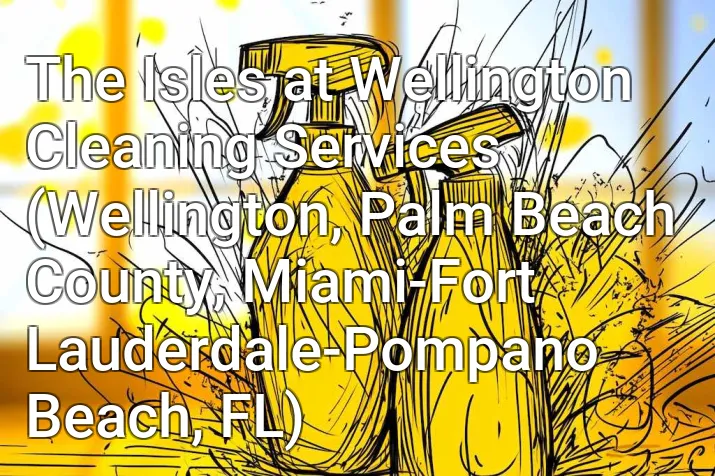 The Isles at Wellington Cleaning Services (Wellington, Palm Beach County, Miami-Fort Lauderdale-Pompano Beach, FL)