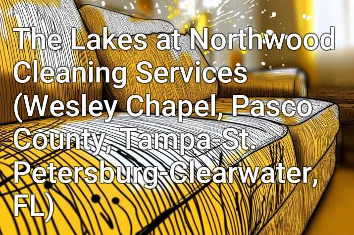 The Lakes at Northwood Cleaning Services (Wesley Chapel, Pasco County, Tampa-St. Petersburg-Clearwater, FL)