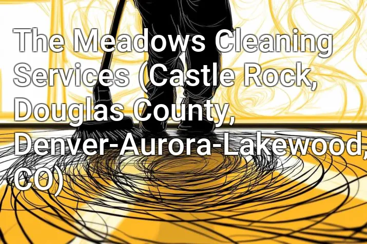 The Meadows Cleaning Services (Castle Rock, Douglas County, Denver-Aurora-Lakewood, CO)
