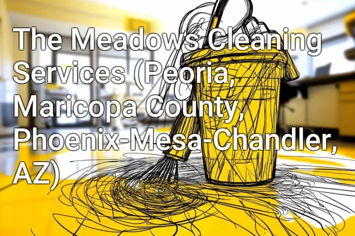 The Meadows Cleaning Services (Peoria, Maricopa County, Phoenix-Mesa-Chandler, AZ)