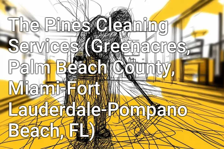 The Pines Cleaning Services (Greenacres, Palm Beach County, Miami-Fort Lauderdale-Pompano Beach, FL)