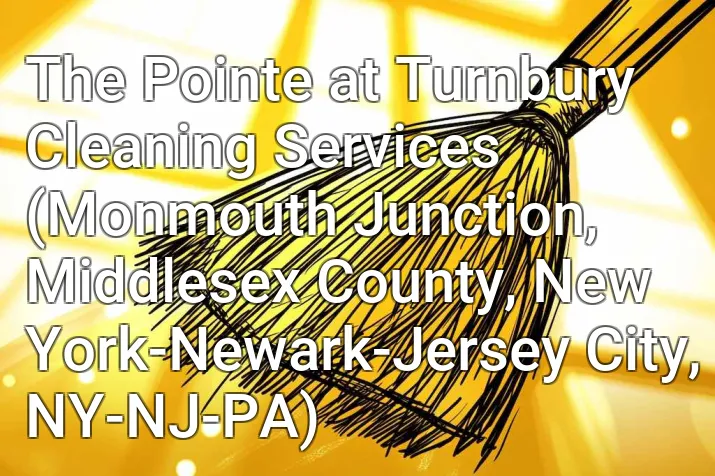 The Pointe at Turnbury Cleaning Services (Monmouth Junction, Middlesex County, New York-Newark-Jersey City, NY-NJ-PA)