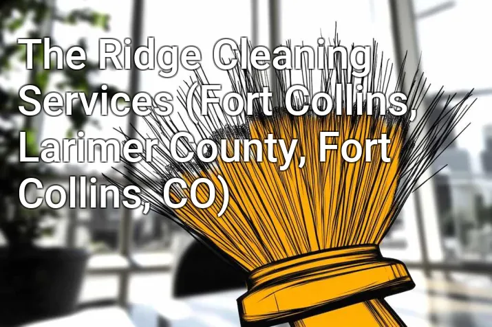 The Ridge Cleaning Services (Fort Collins, Larimer County, Fort Collins, CO)