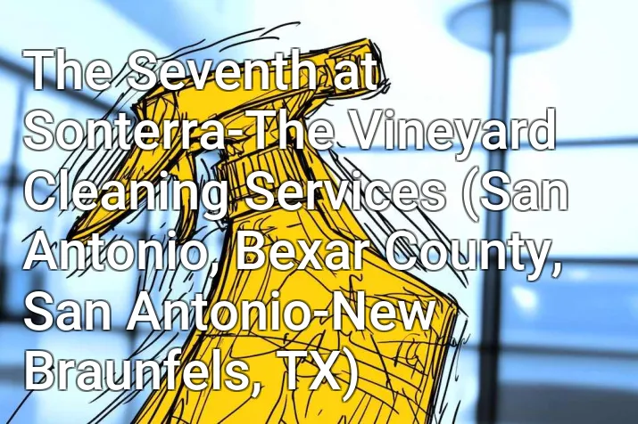 The Seventh at Sonterra-The Vineyard Cleaning Services (San Antonio, Bexar County, San Antonio-New Braunfels, TX)