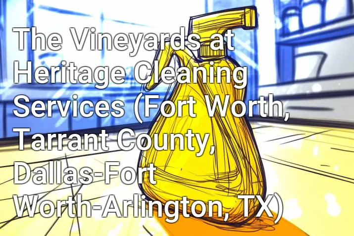 The Vineyards at Heritage Cleaning Services (Fort Worth, Tarrant County, Dallas-Fort Worth-Arlington, TX)