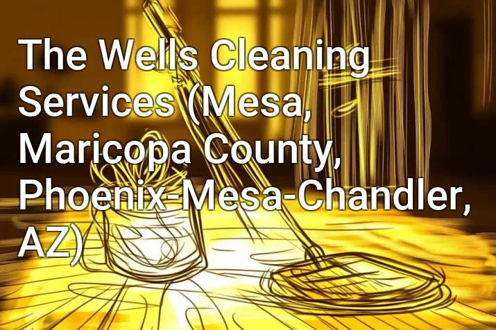 The Wells Cleaning Services (Mesa, Maricopa County, Phoenix-Mesa-Chandler, AZ)