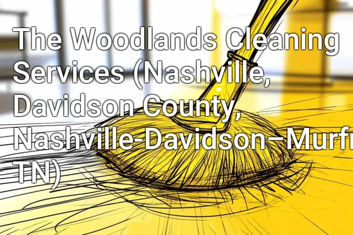 The Woodlands Cleaning Services (Nashville, Davidson County, Nashville-Davidson–Murfreesboro–Franklin, TN)