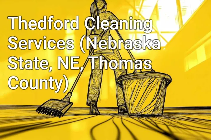 Thedford Cleaning Services (Nebraska State, NE, Thomas County)