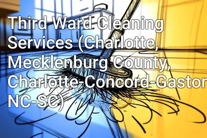 Third Ward Cleaning Services (Charlotte, Mecklenburg County, Charlotte-Concord-Gastonia, NC-SC)