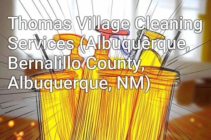 Thomas Village Cleaning Services (Albuquerque, Bernalillo County, Albuquerque, NM)