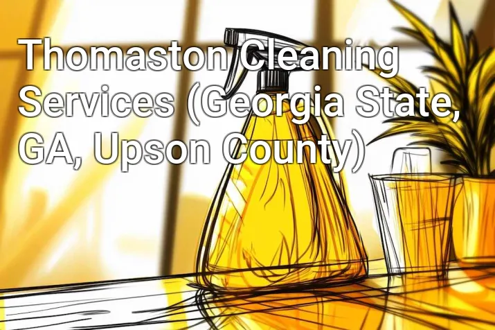 Thomaston Cleaning Services (Georgia State, GA, Upson County)