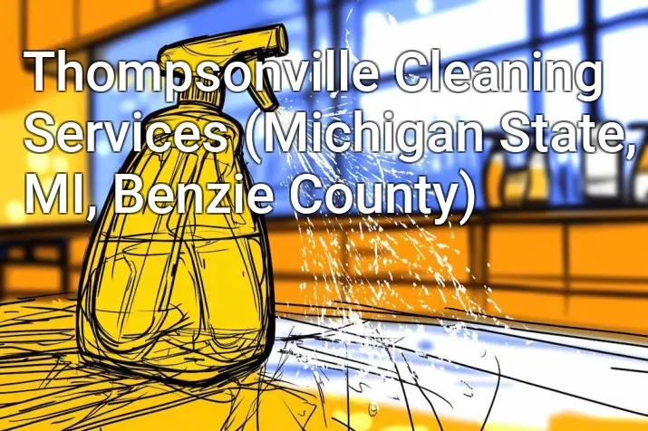 Thompsonville Cleaning Services (Michigan State, MI, Benzie County)