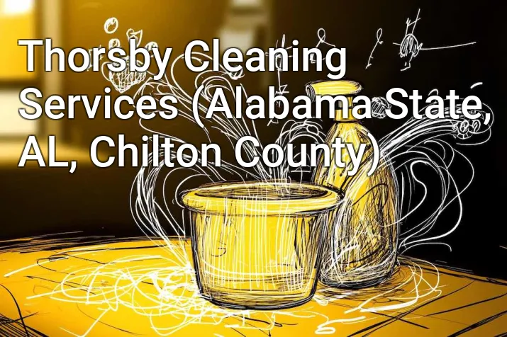 Thorsby Cleaning Services (Alabama State, AL, Chilton County)