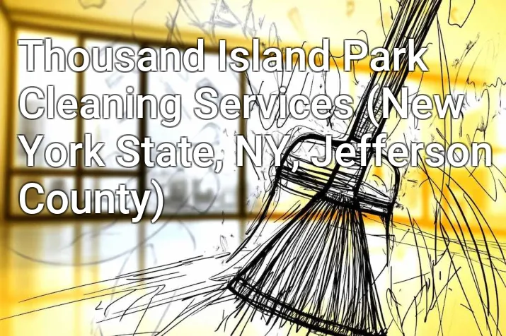 Thousand Island Park Cleaning Services (New York State, NY, Jefferson County)