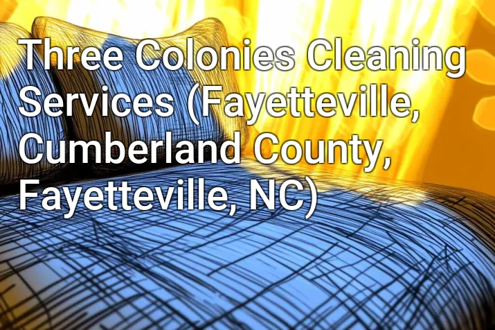 Three Colonies Cleaning Services (Fayetteville, Cumberland County, Fayetteville, NC)
