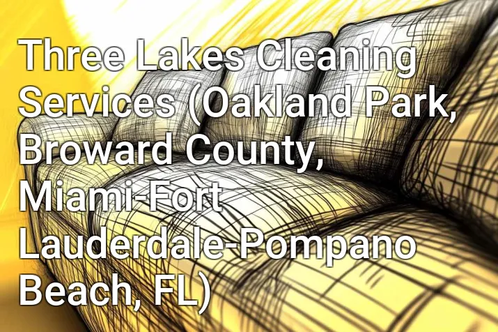 Three Lakes Cleaning Services (Oakland Park, Broward County, Miami-Fort Lauderdale-Pompano Beach, FL)