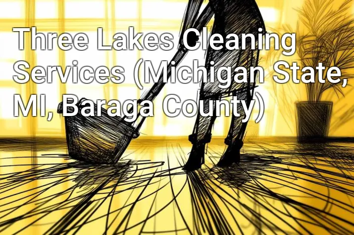 Three Lakes Cleaning Services (Michigan State, MI, Baraga County)