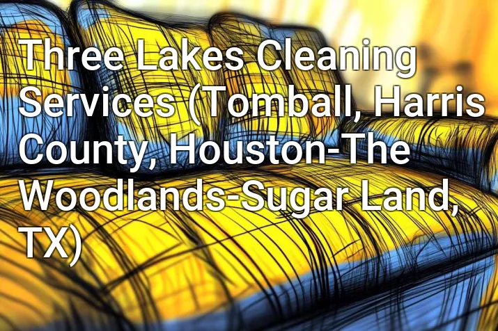 Three Lakes Cleaning Services (Tomball, Harris County, Houston-The Woodlands-Sugar Land, TX)