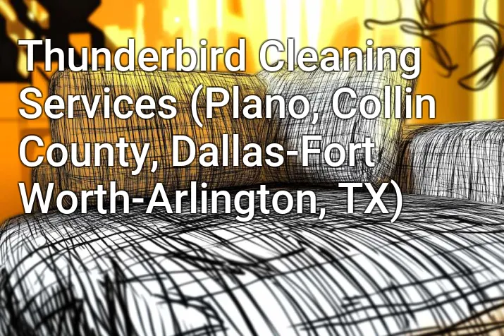 Thunderbird Cleaning Services (Plano, Collin County, Dallas-Fort Worth-Arlington, TX)